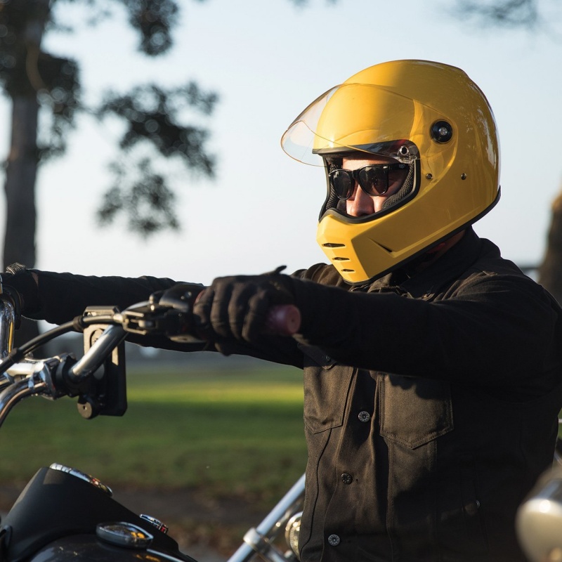 Biltwell Lane Splitter Yellow Sale 